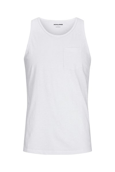 Jack & Jones jack jones Mens Tank top 12270577 White