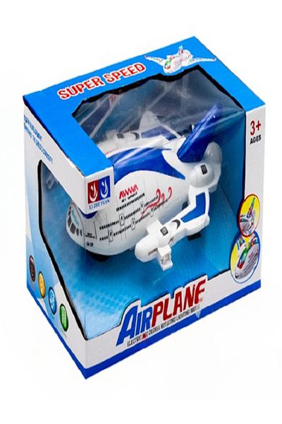 rexa Light & Sound Toy Airbus – Musical Airplane with Flashing Lights