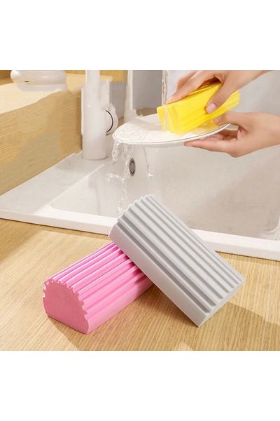storeks Moist Eraser Sponge Cleaning Sponge for Bathroom, Kitchen and Car