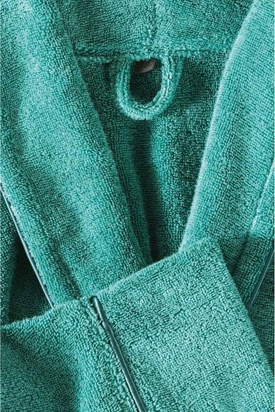 Angoravi Cotton Box Exclusive Single Bathrobe Set Green M/L