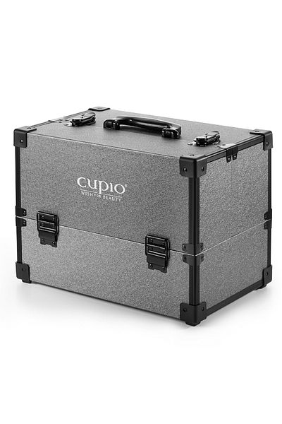 Cupio Metallic cosmetic bag - Grey