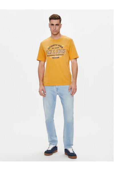 Jack & Jones jack jones Mens T-Shirt 12254862 Yellow