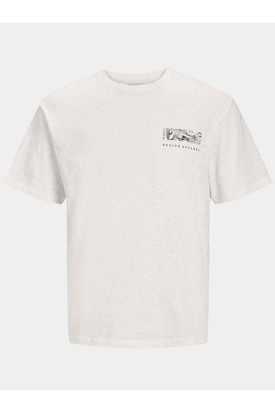 Jack & Jones jack jones Mens T-Shirt 12249187 White