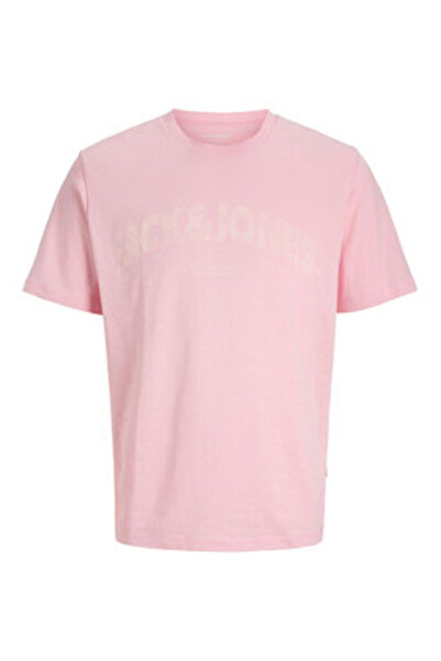 Jack & Jones jack jones Mens T-Shirt 12276962 Pink