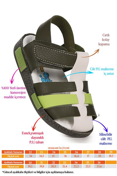 Şirin Bebe Αγορικά Σανδάλια Şb 2479-87