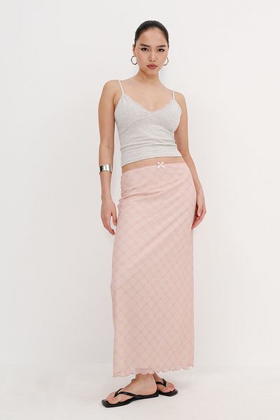 Addax Lined Long Skirt E16803-E3