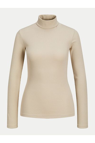 JJXX Pulover cu guler înalt pentru femei 12214690 bej