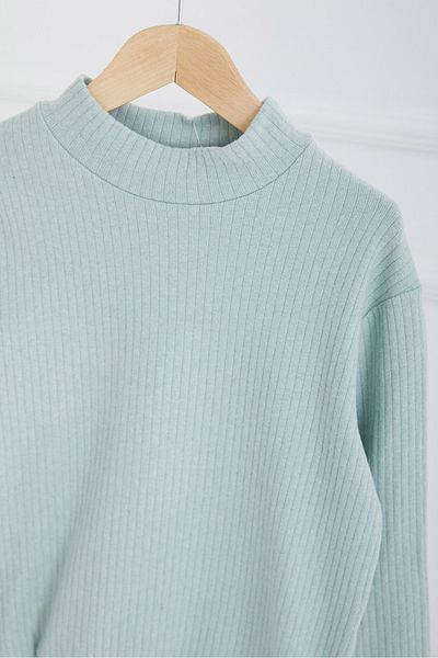 TOFİSA Girl's Mint Rib Badi - 26677