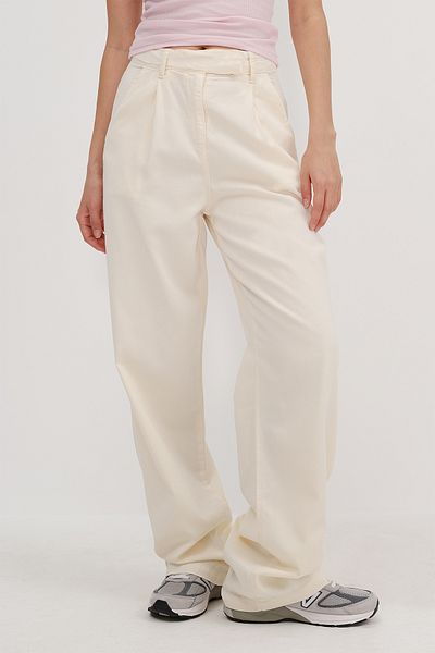 Addax Wide Leg Trousers with Velcro Closure Pn5433-Pnf