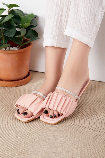 TOFİSA Women's Powder Stone Slippers - 25541