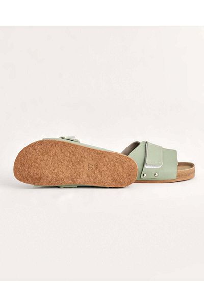 Chirpy Women's Summer Wide Single Strap Casual Slippers