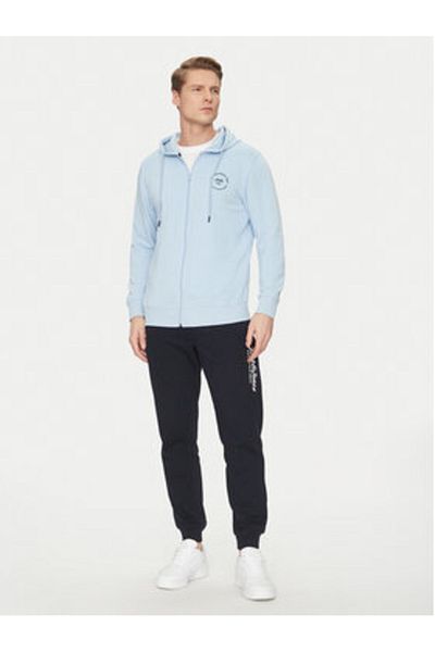 Jack & Jones Hanorac pentru bărbați Jack Jones 12269366 Albastru deschis