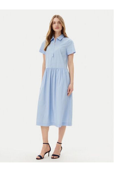 Joop Rochie tip cămașă pentru femei 10018868 30046639 Albastru deschis