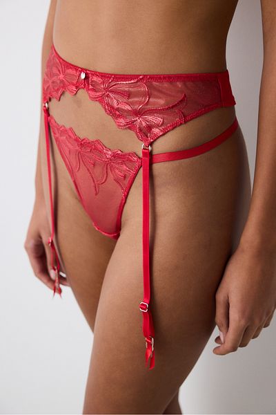 Penti Red Bow Garter