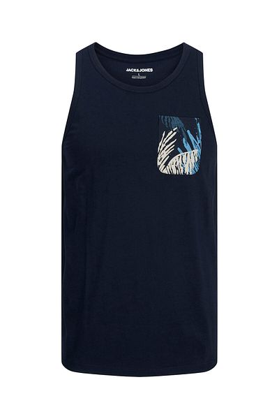 Jack & Jones jack jones Mens Tank top 12269321 Navy blue