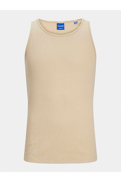 Jack & Jones jack jones Mens Tank top 12251771 JORHAVANA Beige