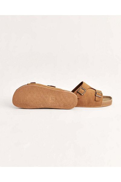 Chirpy Women's Double Buckle Summer Single Strap Slippers