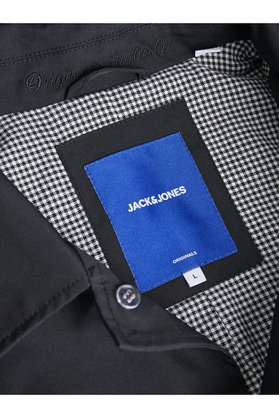 Jack & Jones Jack Jones, palton de tranziție pentru bărbați, 12260472, negru