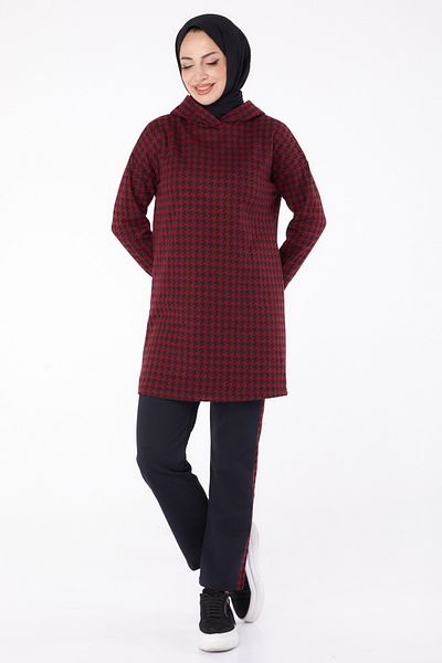 TOFİSA Double Set Claret Red - 13337