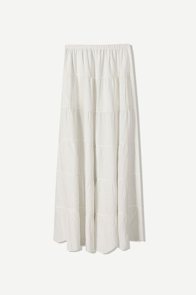 Bershka Rustic midi skirt