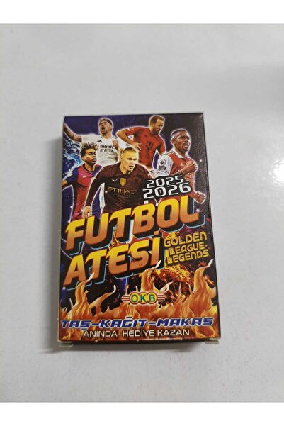 İMEXTECH BİLİŞİM BURADA FUTBOL ATEŞİ 2025-2026 1 Mini Kutu 6 KART 1. Kalite