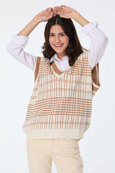 TOFİSA Knitwear Sweater Mink - 23523