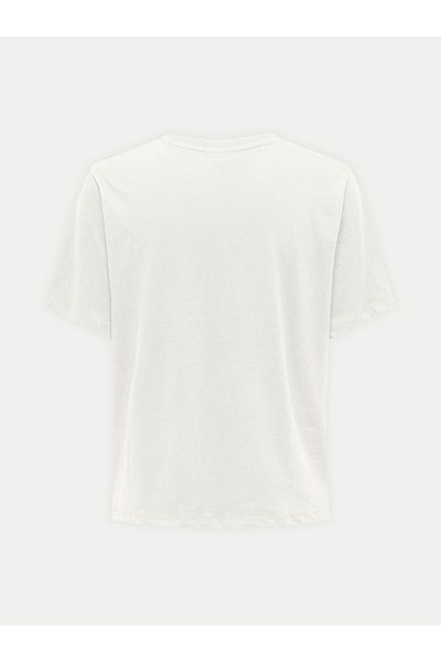 JDY Tricou damă 15300408 Ecru