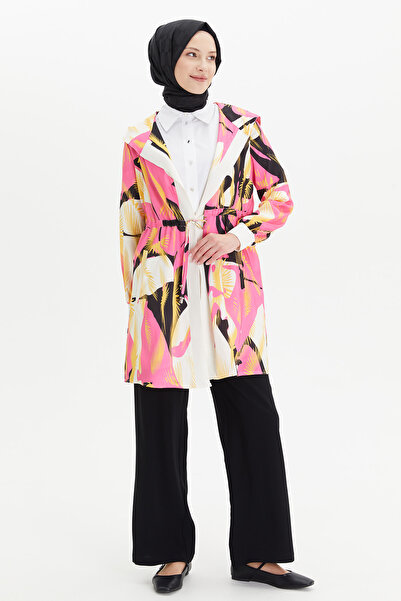 Setrms Kapüşonlu Desenli Giy Çık