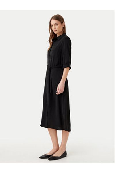 JDY Rochie tip cămașă pentru femei 15341128 Negru