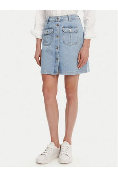 JOOP JEANS Fustă din denim pentru femei 10019652 30046659 Albastră