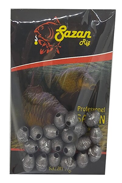 sr sazanrig Delikli Zeytin Gezer Olta Kurşunu 1 gr 20 Adet