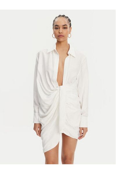 JACQUEMUS Rochie de cocktail pentru femei 21H213DR0091020 Alb