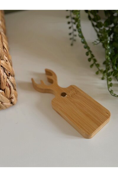 BUCOLIC Bamboo Bottle Opener with Deer Figure – Magnetic
