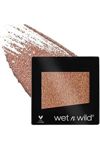 WET N WİLD Wet n Wild Color Icon Eyeshadow Glitter - Ultra-Pigmented, Cruelty-Free & Vegan - Nudecomer
