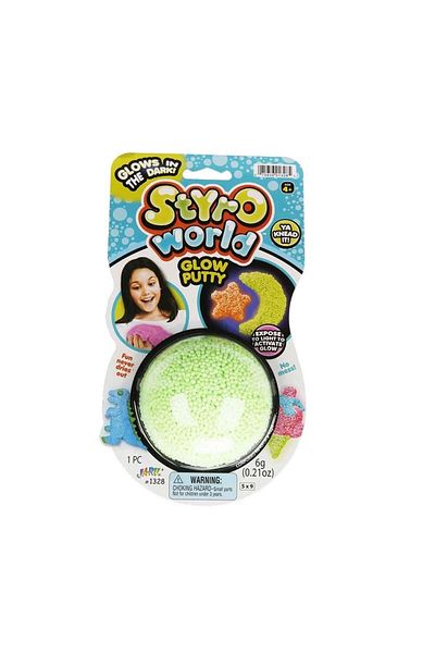 LiderGlobal Jaru Glow-in-the-Dark Foam Ball -1 piece shipped in stock