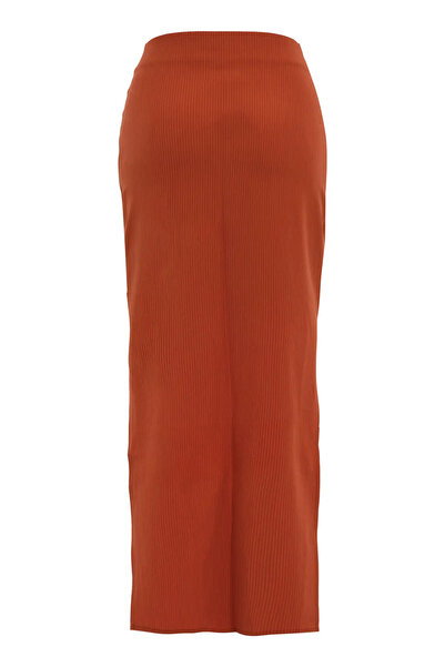 Keikei Kiremit dokuma kısa etek