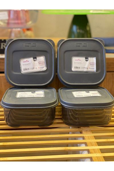 PERLAEVKAHVE Follow Me Nano-2 4-Piece Storage Container 530 ml