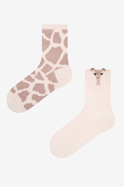 Penti Giraffe Beige 2-Piece Socks