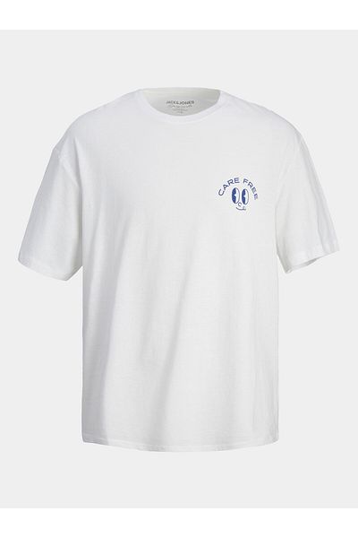 Jack & Jones jack jones Mens T-Shirt 12256926 White