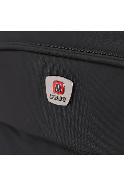 MELIFE حقيبة ظهر - 17 بوصة - أسود
