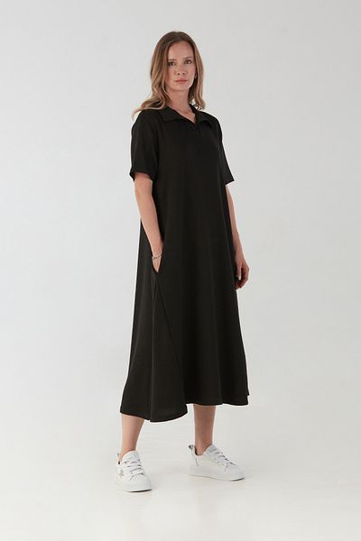 Fulla Moda Βασικό φόρεμα Polo Neck Pocket Oversize