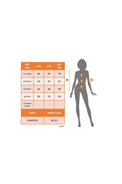 Moda Ebrar Women's Strappy Round Neck Front Buttoned Thick Corded Camisole Blouse