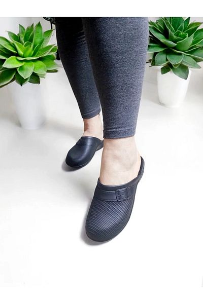 GEZER Eva Closed Toe Comfortable Sole Sabo Slippers