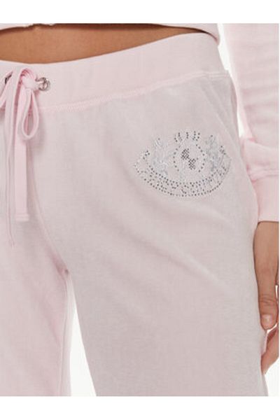 Juicy Couture Pantaloni de trening pentru femei JCBBJ223814 roz