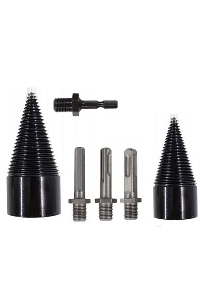 Maxrom Conical Drill Bit Set For Wood Splitting, 32 Mm / 42 Mm XR 11248