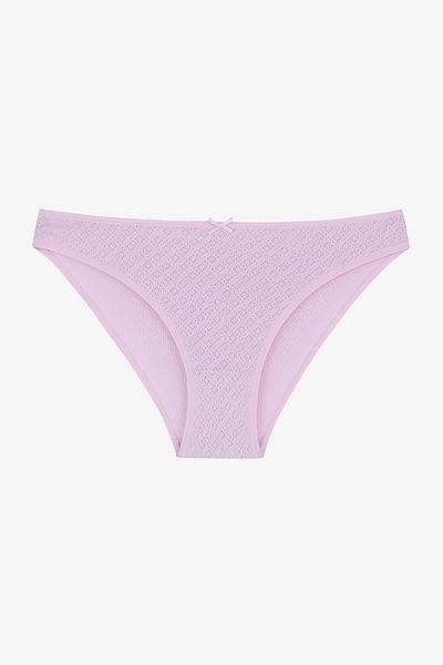 Penti Chiloți slip multicolori din bumbac Lavender Day din 3 piese