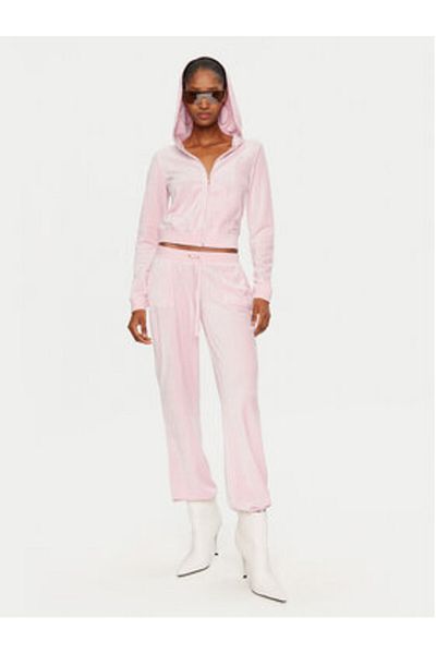 Juicy Couture Hanorac pentru femei JCSEBJ007 roz