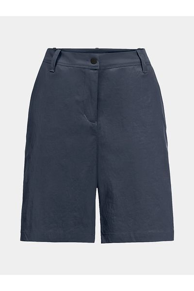 Jack Wolfskin Pantaloni scurți din material textil pentru femei jack wolfskin 1505312 bleumarin