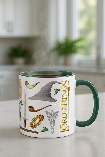 DisaCraft Lord of the Rings, Lord of the Rings Themed Special Design Mug