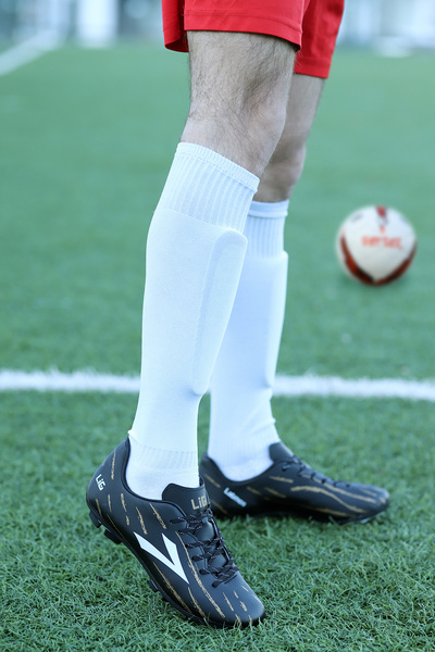 LIG Ανδρικά παπούτσια ποδοσφαίρου Latmos Hm Astroturf Μαύρα